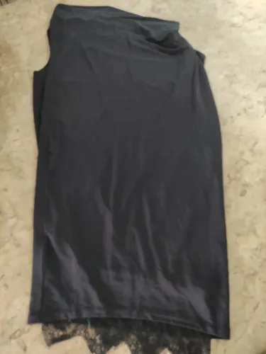 TUART VESTIDO TUBINHO UM OMBRO ELASTANO/POLIAMIDA / RENDA BARRADO TAM P (42) 75,00