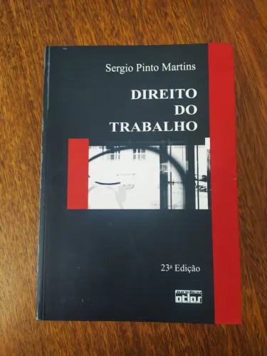 Livro Direito Do Trabalho De Sergio Pinto Martins