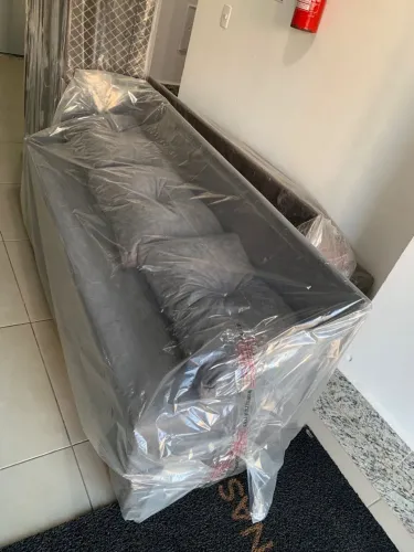 Sofá cama com recosto 