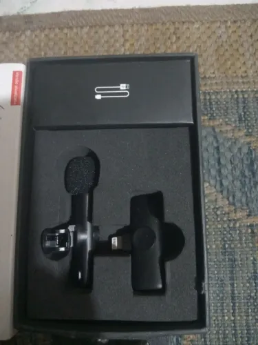 Microfone de lapela produto importado sem uso wireless