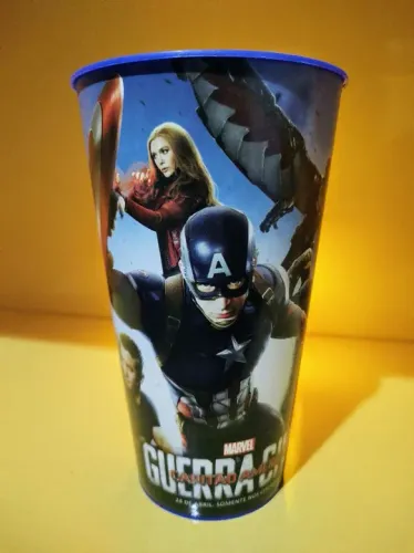 Copo Cinemark Capitão América 