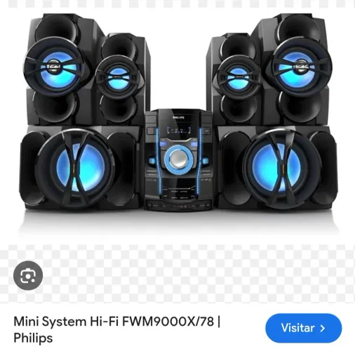Mini System Hi-Fi Philips FWM9000X/78 - Som Potente