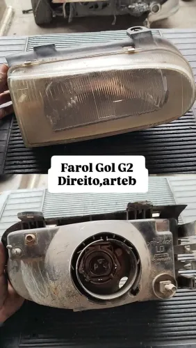 Farol direito Gol G2 bola (Arteb)