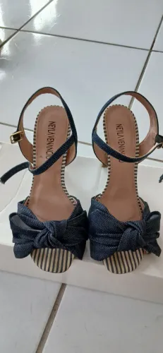 Sandália linda Jeans