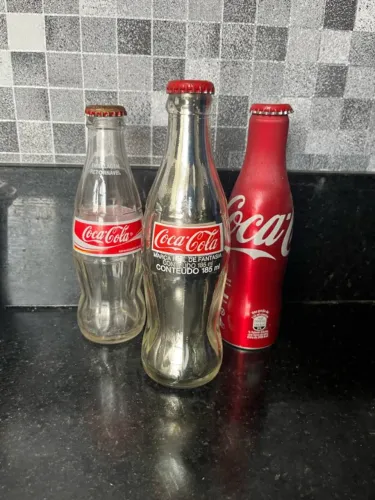 Garrafa Metálica Coca-cola - Coleção Antiga