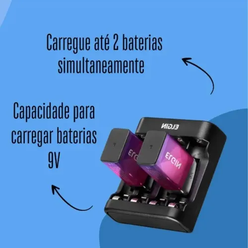Carregador de Pilhas