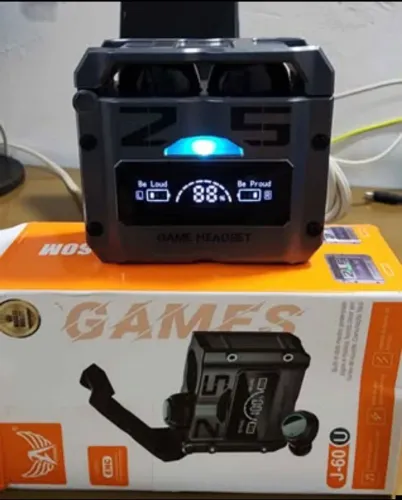 Fone de Ouvido Gamer 2.5 - Bluetooth - LED - Microfone