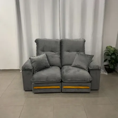 sala sofa retratil e reclinavel de 180 cm 