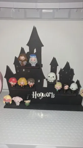Coleção Cacau Show - Harry Potter + Mostruário do Castelo + latinha