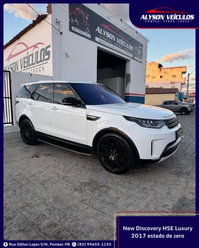 New Discovery HSE Luxury versão topo de linha