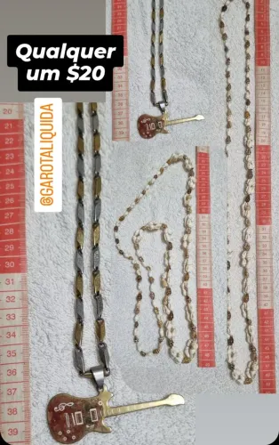 Colares e Bijuterias por apenas $20