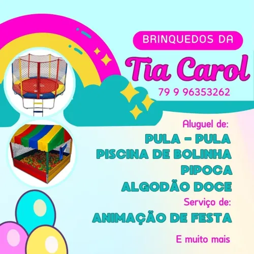 Pula pulas e piscina de bolinhas, pipoca e algodão doce para carnaval