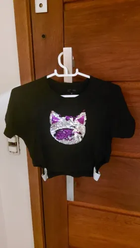Blusa infantil Fuzarca tamanho 13/14 anos nova