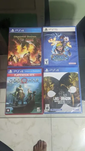 Jogos PS4 e PS5 Lacrados