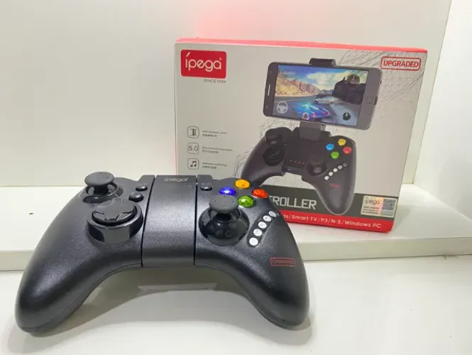 Controle sem fio Ipega - para jogos em celulares e outros