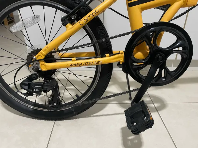 Bicicleta dobrável Zizzo 20 pol 