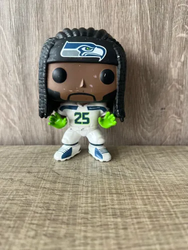 Funko Pop ! Richard Sherman Original NFL Raro ! Raríssimo ! 