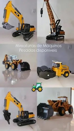 Miniaturas de Maquinas Pesadas 