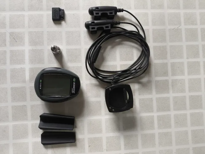 #Computador de bordo #velocímetro #rolo #Kinect