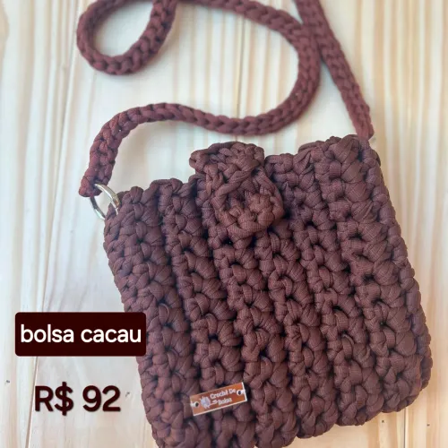 Bolsa em crochê