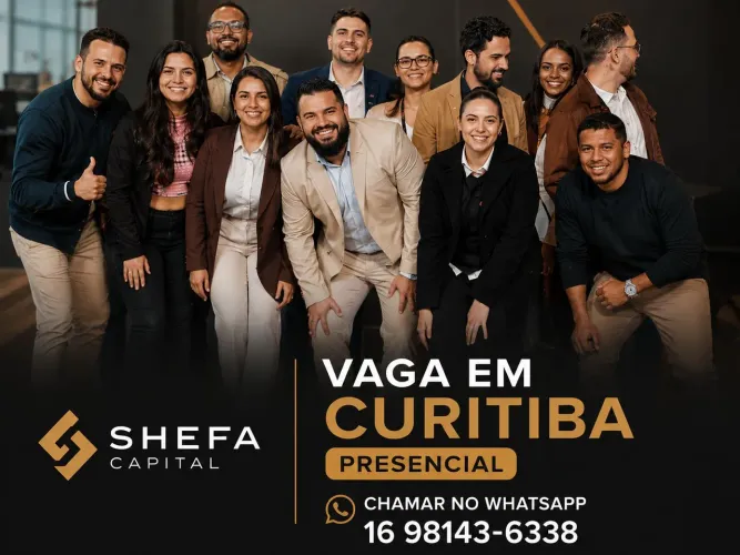 Vaga em Curitiba - Consultor Comercial