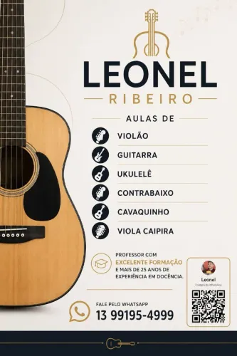 Aulas de violão e guitarra