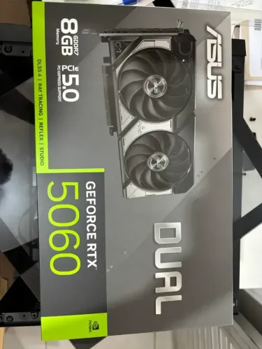 Placa de Vídeo Asus GeForce RTX Dual 5060 - R$1,600 para sair hoje.