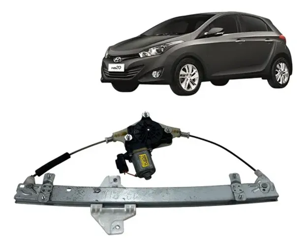 Motor Maquina Vidro Traseira Direita Hb20 1.6 2013 A 2019