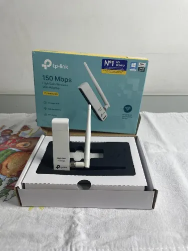 ADAPTADOR TP-LINK USB WIRELESS - ATÉ 150 MBPS