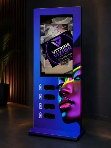 Totem Digital para Publicidade - Mídia Digital - Tela para Anúncios