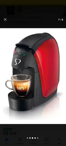 Cafeteira cápsulas