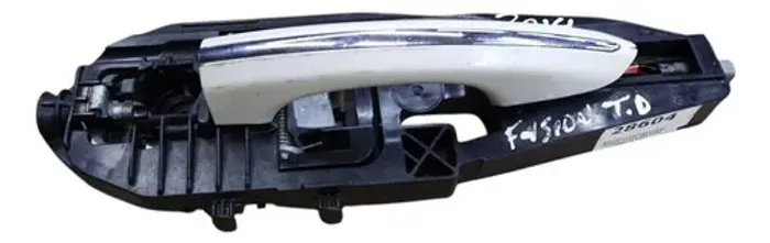 Maçaneta Externa Ford Fusion Porta Traseira Direita 2014 Branco Traseira
