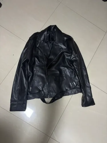 jaqueta de couro pu
