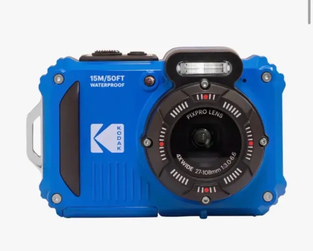 Câmera Kodak Wi-Fi resistente à água Fullhd 16mp Pixpro Wpz2 Cor azul