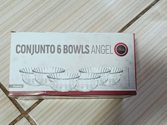 Conjunto 6 bowls angel