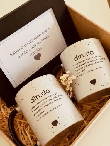 Xícaras Personalizada - Mimo batizado