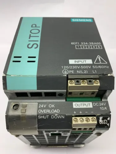 Fonte Chaveada Siemens Sitop 120/230v 24V 10A 6EP1334-3BA00