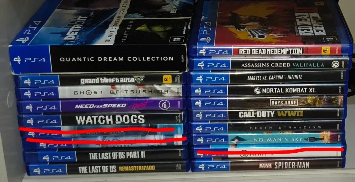VENDO JOGOS DE PS4