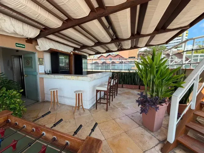 Vip Praia Hotel - Flat 39m² - Mobiliado a Venda