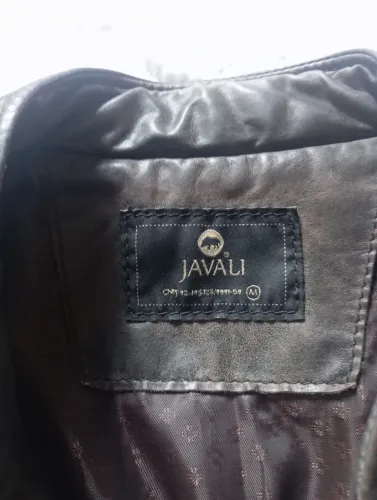 Jaqueta couro JAVALI