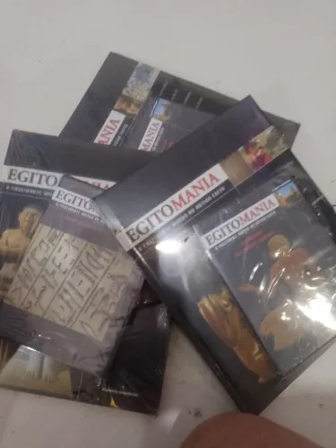 Coleção livro e dvd Egito