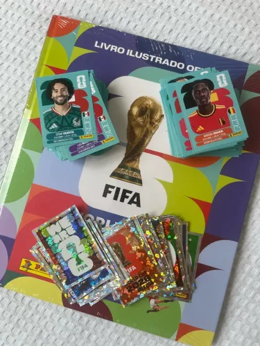 Álbum Capa Dura + 1000 figurinhas