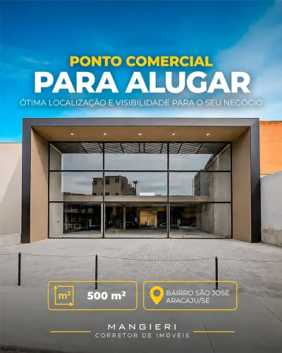Ponto Comercial para Locação no São José Localização Premium ao Lado do Hospital São Luca