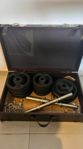 Kit academia em casa
