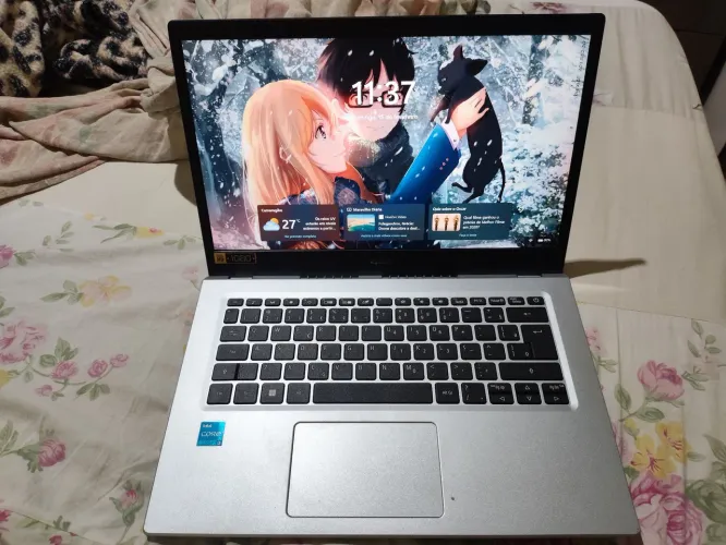 Notebook Acer Aspire 5 - i3 11G + Base de cooler - Leia a descrição!