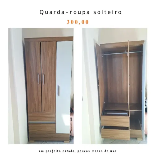 Quarda-roupa solteiro