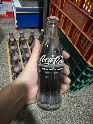 Engradado de coca cola antigo