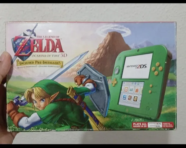 Nintendo 2 DS (ZERO) edição ZELDA. RARÍSSIMO...