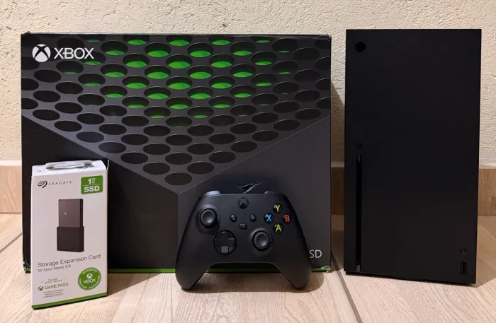 Xbox series X completo impecável zero