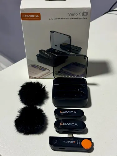 Microfone sem fio para celular